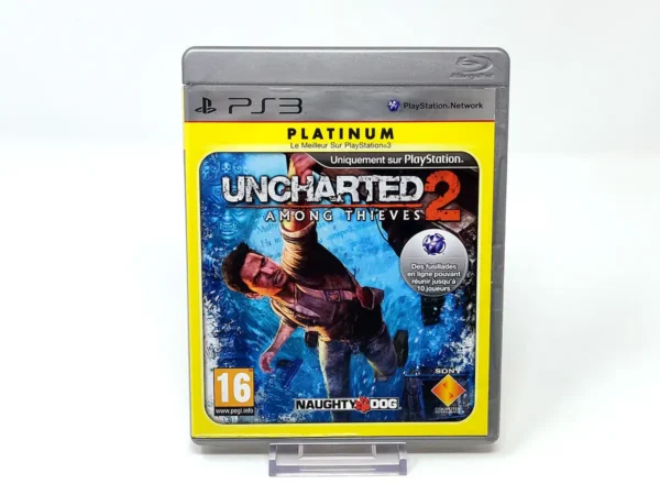 Portada de Uncharted 2: Among Thieves (FRA) (Platinum) para PlayStation 3, edición PAL Francia, de segunda mano