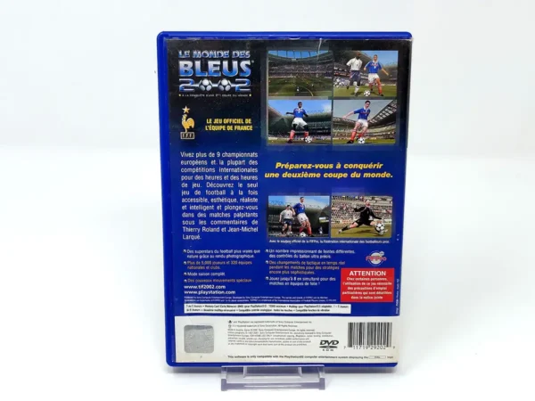 Parte trasera de Le Monde des Bleus 2002 (FRA) (Rebajado) para PlayStation 2, edición PAL Francia
