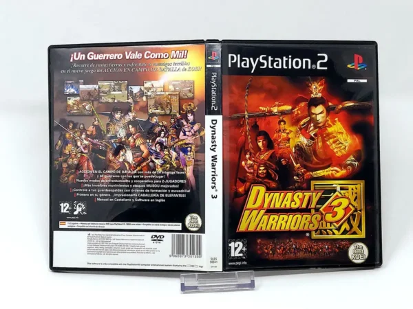 Dynasty Warriors 3 (ESP) (Carátula) para PlayStation 2, edición PAL España, de segunda mano