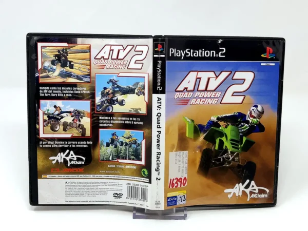 ATV: Quad Power Racing 2 (ESP) (Carátula) (Rebajado) para PlayStation 2, edición PAL España, de segunda mano