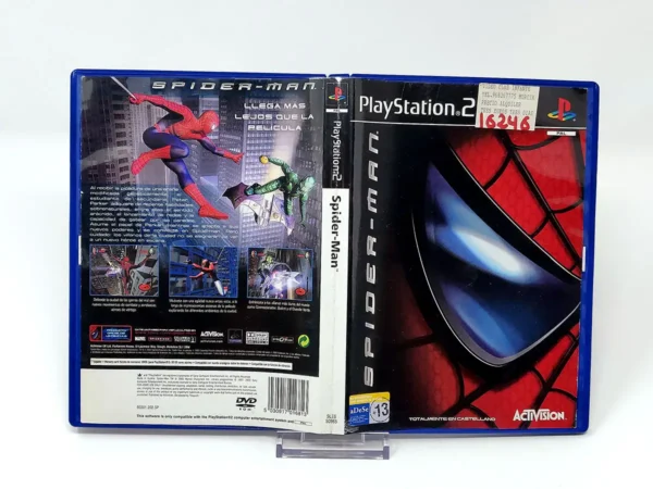 Spider-Man (ESP) (Carátula) (Rebajado) para PlayStation 2, edición PAL España, de segunda mano