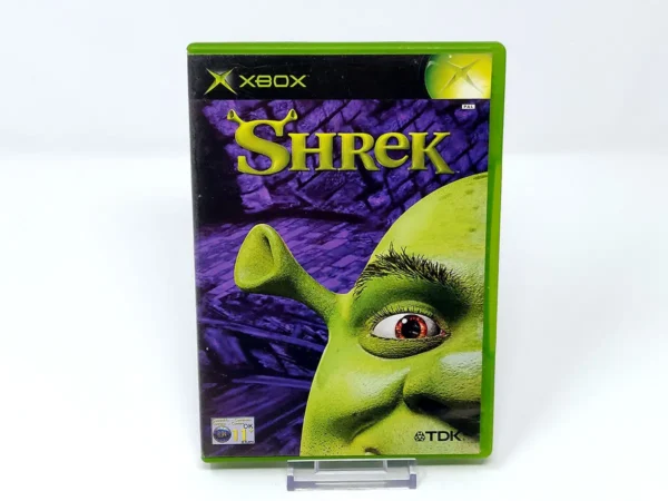 Portada de Shrek (ESP) para XBOX, edición PAL España, de segunda mano