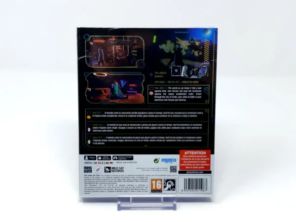 Parte trasera de Neon Blood (Limited Edition) (ESP) (Precintado) para PlayStation 5, edición PAL España