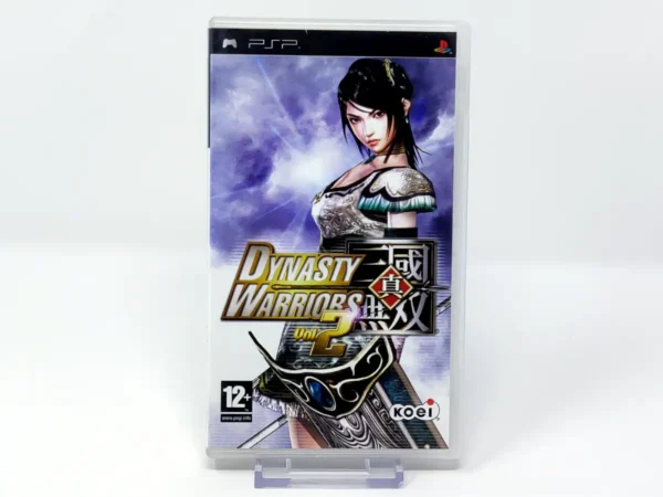 Portada de Dynasty Warriors Vol. 2 (ESP) para PSP, edición PAL España, de segunda mano