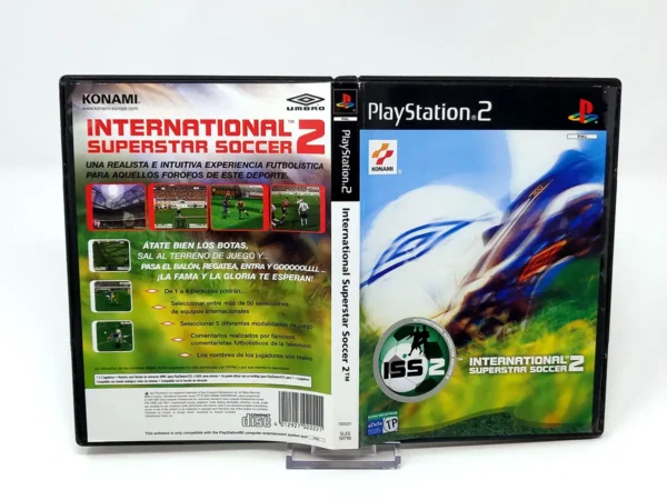 International Superstar Soccer 2 (ESP) (Carátula) para PlayStation 2, edición PAL España, de segunda mano