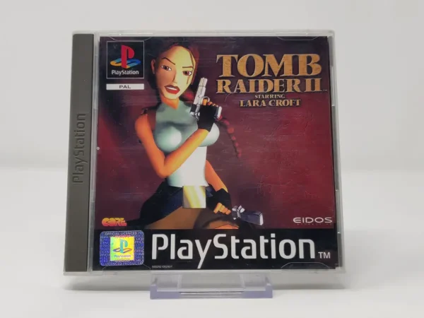 Portada de Tomb Raider II: Starring Lara Croft (ESP) (Rebajado) para PlayStation 1, de segunda mano