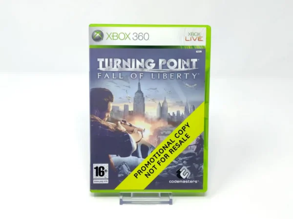 Portada de Turning Point: Fall of Liberty (ESP) (Promo) para XBOX 360, edición PAL España, de segunda mano