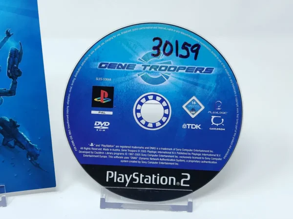 Parte trasera de Gene Troopers (ESP) (Rebajado) para PlayStation 2