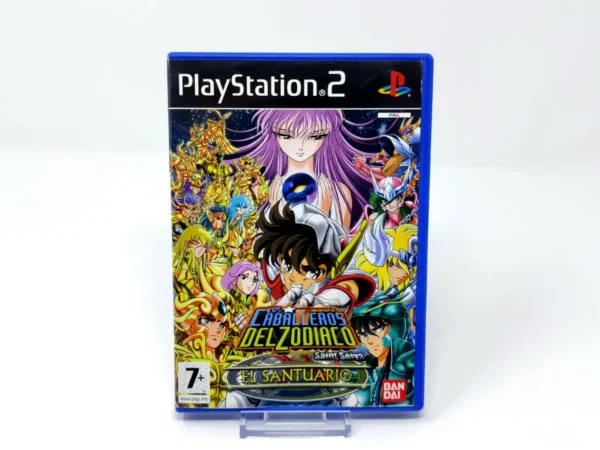 Portada de Saint Seiya: Los Caballeros del Zodiaco - El Santuario (ESP) para PlayStation 2, edición PAL España, de segunda mano