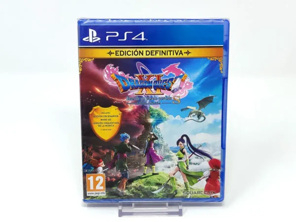 Portada de DRAGON QUEST XI S: Ecos de un pasado perdido (Edición definitiva) (ESP) (Precintado) para PlayStation 4, edición PAL España, nuevo