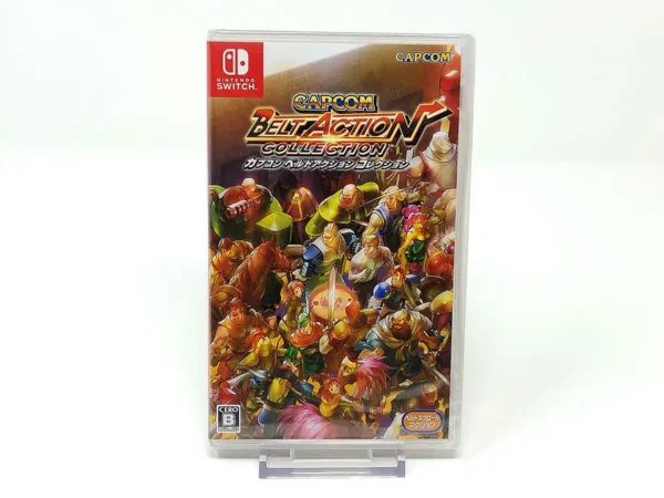 Portada de Capcom: Belt Action Collection (JAP) (Precintado) para Nintendo Switch, edición NTSC Japón, de segunda mano
