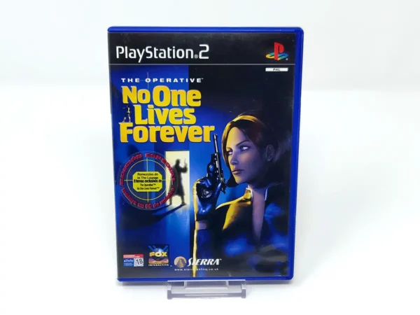 Portada de The Operative: No One Lives Forever (ESP) para PlayStation 2, edición PAL España, de segunda mano