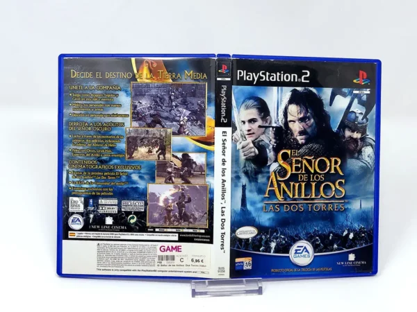 El Señor de los Anillos: Las Dos Torres (ESP) (Carátula) (Rebajado) para PlayStation 2, edición PAL España, de segunda mano