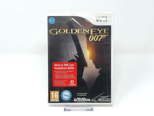 Portada de GoldenEye 007 (ESP) (Precintado) para Nintendo Wii, edición PAL España, de segunda mano