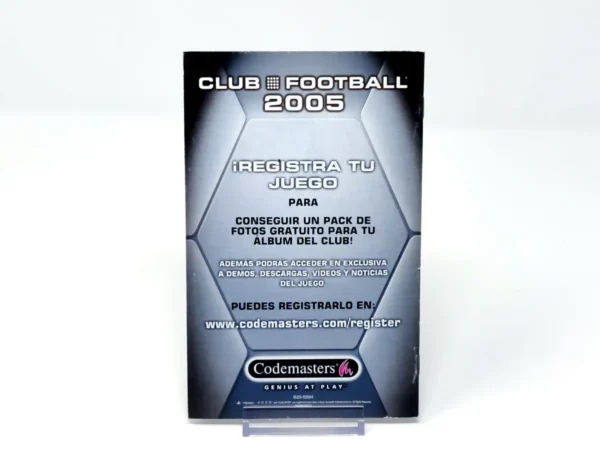 Club Football 2005: Real Madrid (ESP) (Manual) para PlayStation 2, edición PAL España, de segunda mano