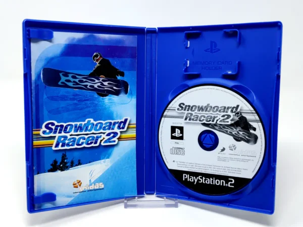 Interior del juego Snowboard Racer 2 (ESP) para PlayStation 2 con disco y manual