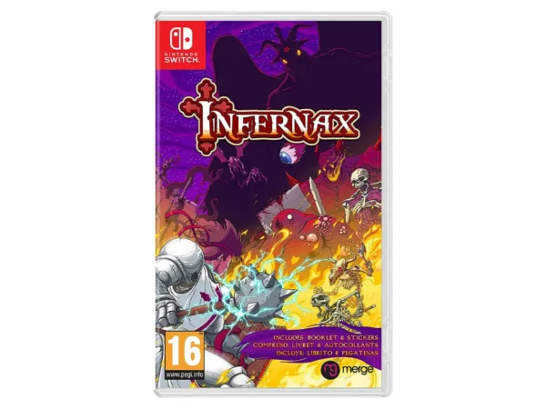 Portada de Infernax (ESP) para Nintendo Switch, edición PAL España, nuevo