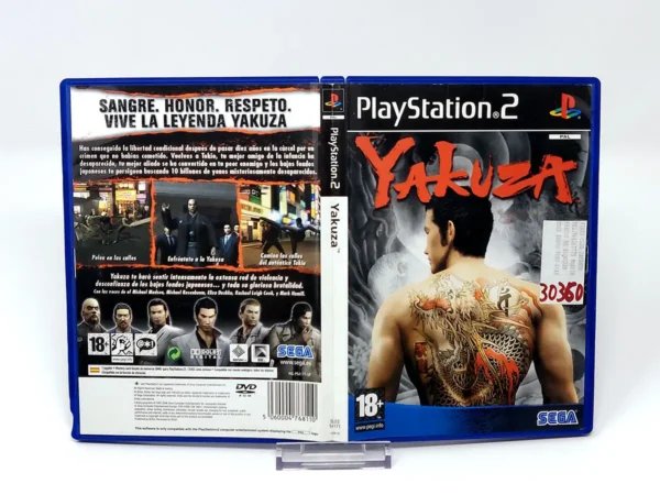 Yakuza (ESP) (Carátula) (Rebajado) para PlayStation 2, edición PAL España, de segunda mano