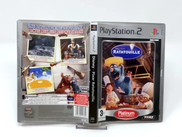 Disney/Pixar Ratatouille (FRA) (Carátula) (Platinum) para PlayStation 2, edición PAL Francia, de segunda mano