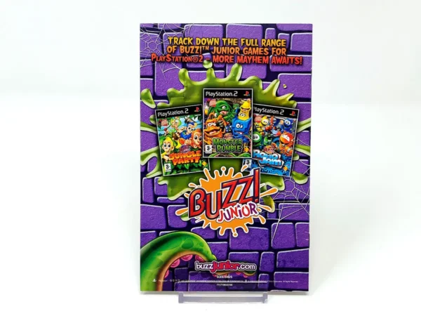 Buzz! Junior: Monster Rumble (UK) (Manual) para PlayStation 2, edición PAL UK, de segunda mano