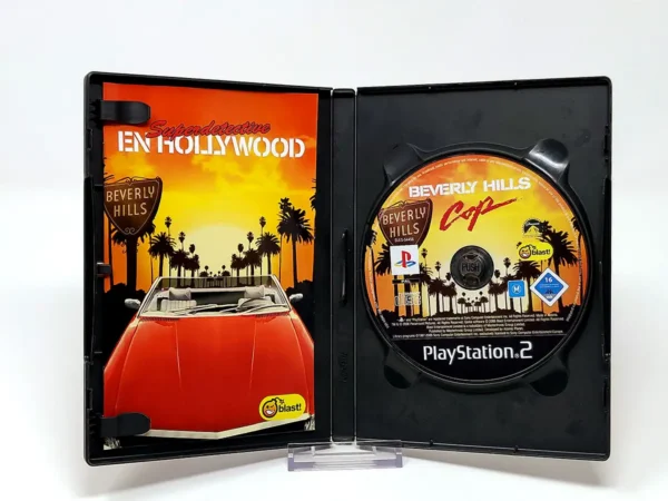 Interior del juego Superdetective en Hollywood (ESP) (Rebajado) para PlayStation 2 con disco y manual