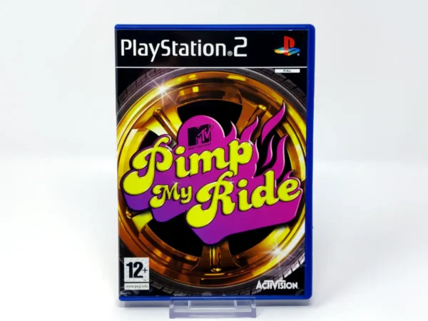 Portada de MTV Pimp My Ride (ESP) para PlayStation 2, edición PAL España, de segunda mano