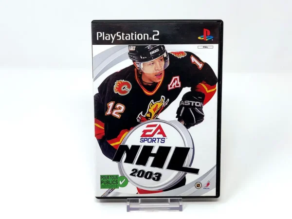 Portada de NHL 2003 (FRA) (Rebajado) para PlayStation 2, edición PAL Francia, de segunda mano