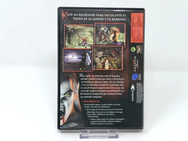 Parte trasera de The Legacy of Kain Series: Blood Omen 2 (ESP) para PC