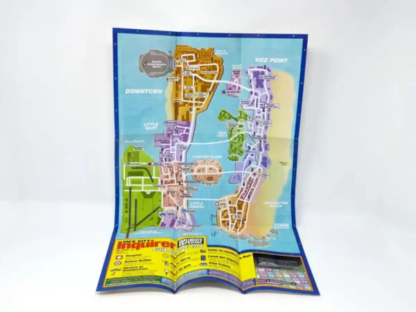 Grand Theft Auto: Vice City Stories (ESP) (Mapa) para PlayStation 2, edición PAL España, de segunda mano