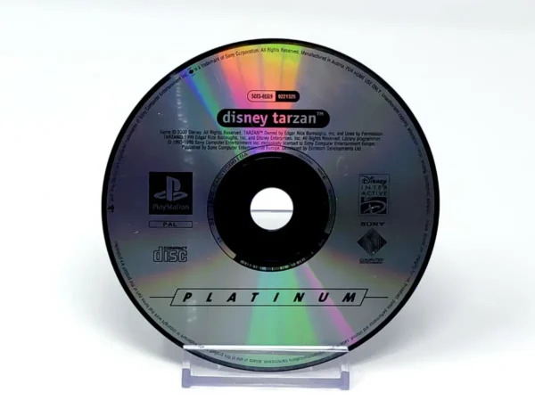 Disney Tarzan (ESP) (Platinum) (Disco) para PlayStation 1, edición PAL España, de segunda mano