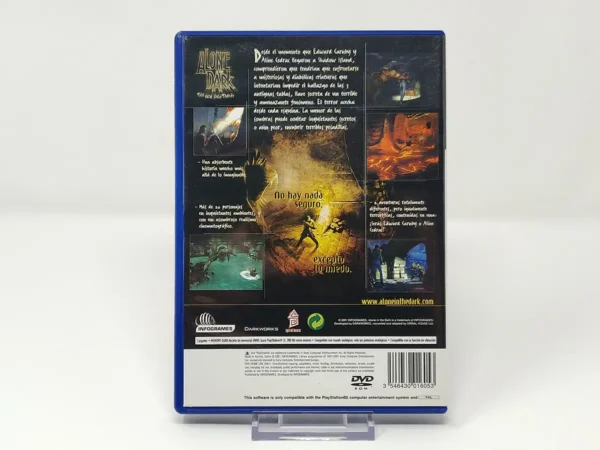 Alone in the Dark: The New Nightmare (ESP) (Caratula + Manual) para PlayStation 2, de segunda mano