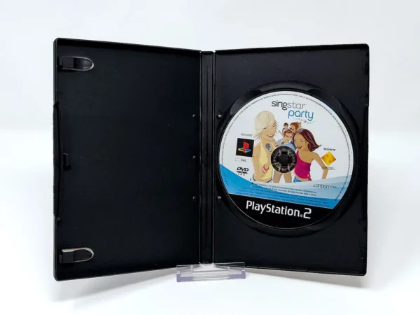 Interior del juego SingStar Party (ESP) (Rebajado) para PlayStation 2 con disco y manual