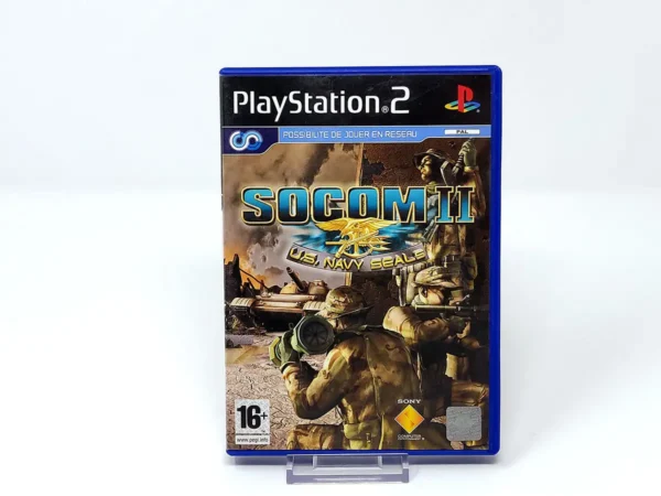 Portada de SOCOM II: U.S. Navy SEALs (FRA) para PlayStation 2, edición PAL Francia, de segunda mano
