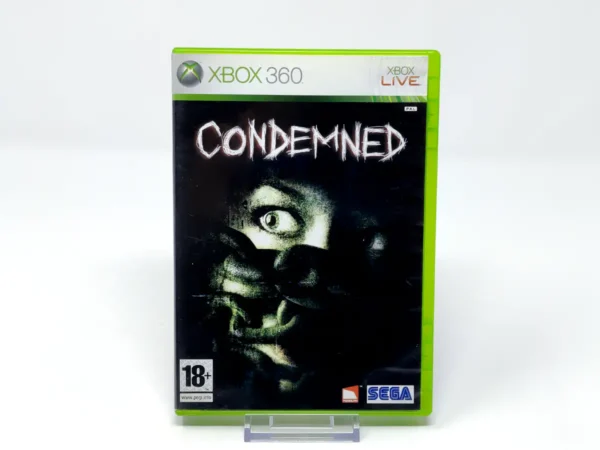 Portada de Condemned (ESP) para XBOX 360, edición PAL España, de segunda mano