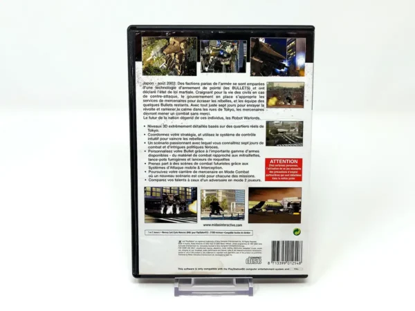 Parte trasera de Robot Warlords (FRA) (Rebajado) para PlayStation 2, edición PAL Francia