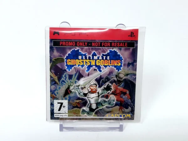 Portada de Ultimate Ghosts'n Goblins (Promo) para PSP, edición PAL UK, de segunda mano
