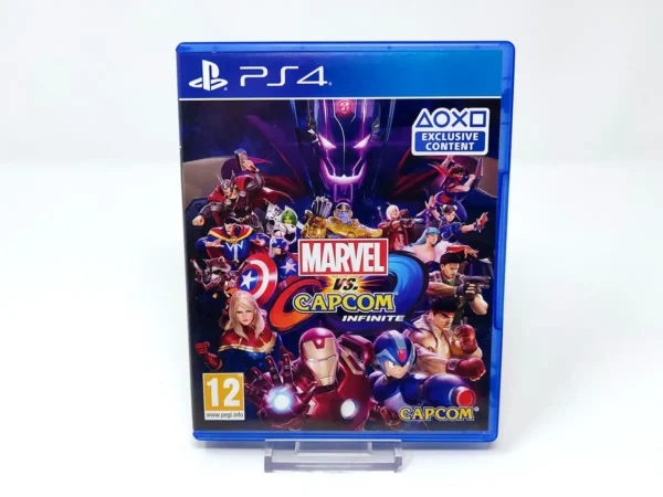 Portada de Marvel vs. Capcom: Infinite (ESP) para PlayStation 4, edición PAL España, de segunda mano