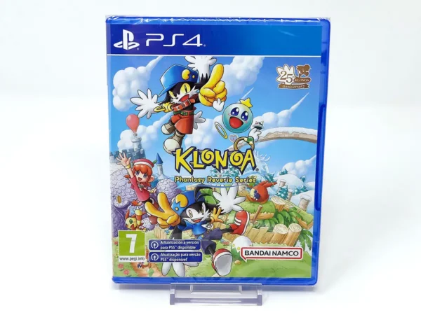 Portada de Klonoa Phantasy Reverie Series (ESP) (Precintado) para PlayStation 4, edición PAL España, nuevo