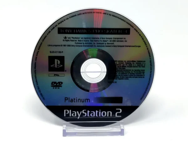 Tony Hawk's Pro Skater 4 (ESP) (Platinum) (Disco) para PlayStation 2, edición PAL España, de segunda mano