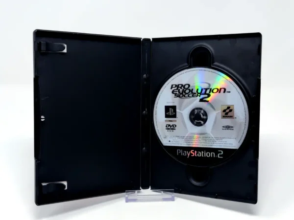 Interior del juego Pro Evolution Soccer 2 (ESP) (Rebajado) para PlayStation 2 con disco y manual