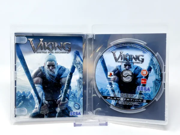Interior del juego Viking: Battle for Asgard (ESP) (Rebajado) para PlayStation 3 con disco y manual