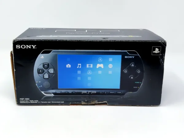 PSP 1000 Negra (Consola) (Con Caja) (Rebajado) para PSP, edición PAL, de segunda mano