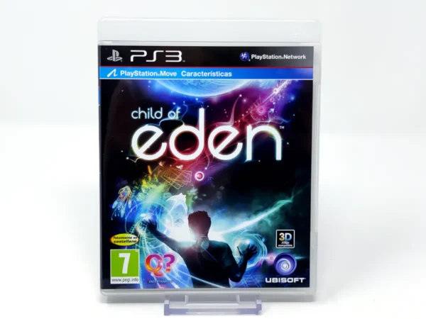 Portada de Child of Eden (ESP) para PlayStation 3, edición PAL España, de segunda mano