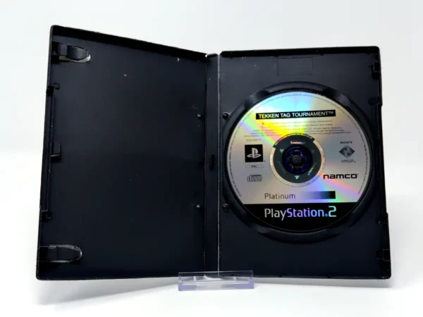 Interior del juego Tekken Tag Tournament (ESP) (Platinum) (Rebajado) para PlayStation 2 con disco y manual