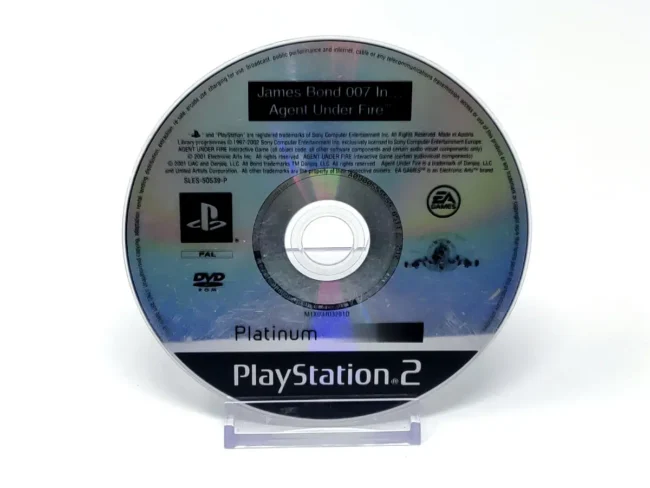 James Bond 007 in... Agent Under Fire (ESP) (Platinum) (Disco)