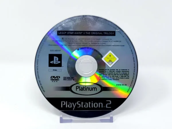LEGO Star Wars II: La Trilogía Original (ESP) (Platinum) (Disco) para PlayStation 2, edición PAL España, de segunda mano