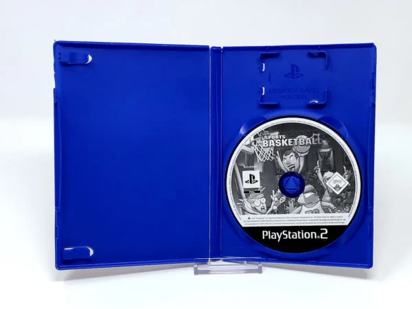 Interior del juego Kidz Sports Basketball (UK) (Rebajado) para PlayStation 2 con disco y manual