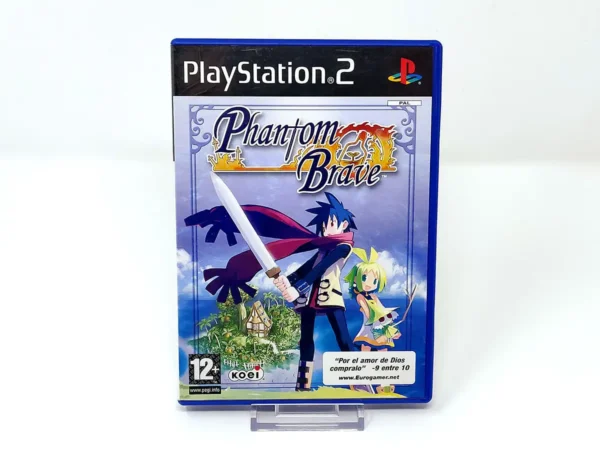 Portada de Phantom Brave (ESP) para PlayStation 2, edición PAL España, de segunda mano