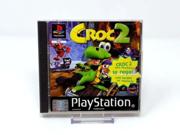 Croc 2 (ESP) (Carátula) para PlayStation 1, edición PAL España, de segunda mano