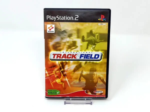 Portada de ESPN International Track & Field (FRA) (Rebajado) para PlayStation 2, edición PAL Francia, de segunda mano